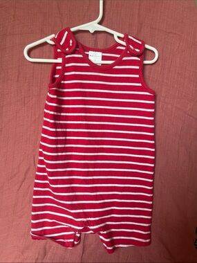 Hanna Andersson Striped Tank Romper